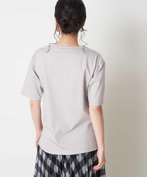 【洗濯機で洗える】ロゴプリントTシャツ