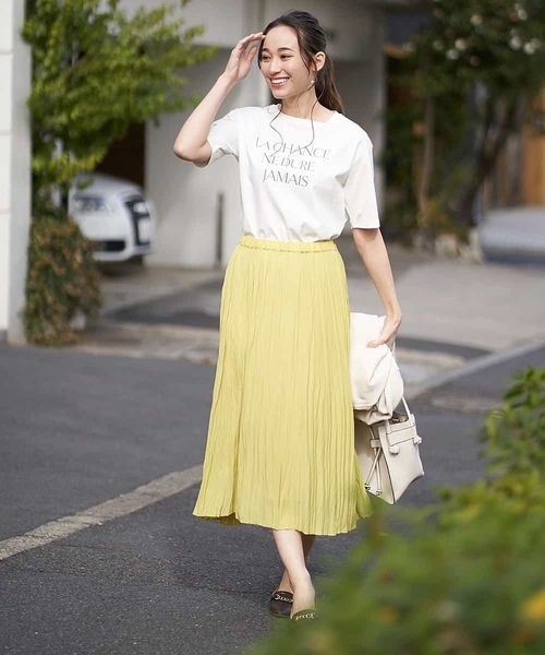 【洗濯機で洗える】ロゴプリントTシャツ