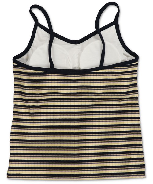 フリンジ付きマルチカラーレディースキャミソール フリンジ付きマルチ