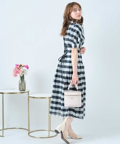 WILLSELECTION（ウィルセレクション）の「タックシャツワンピース（ワンピース・レディース・ブラック/ネイビー・MEDIUM）」の11枚目の写真