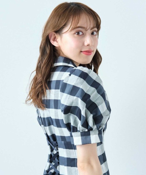 WILLSELECTION（ウィルセレクション）の「タックシャツワンピース（ワンピース・レディース・ブラック/ネイビー・MEDIUM）」の18枚目の写真