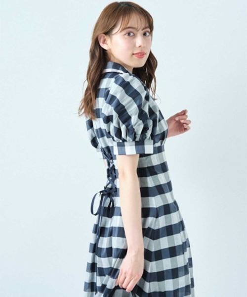 WILLSELECTION（ウィルセレクション）の「タックシャツワンピース（ワンピース・レディース・ブラック/ネイビー・MEDIUM）」の12枚目の写真