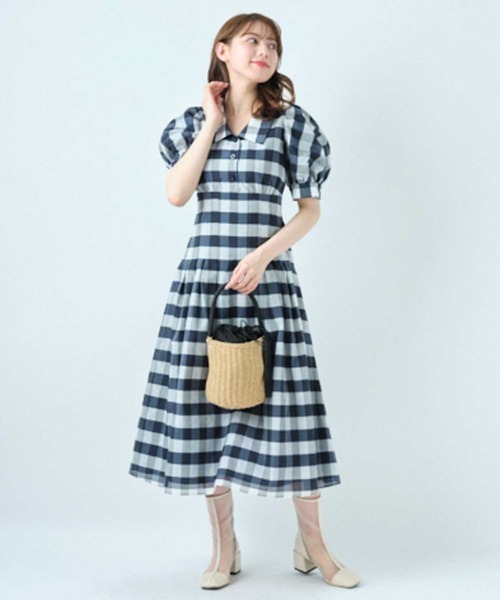 WILLSELECTION（ウィルセレクション）の「タックシャツワンピース（ワンピース・レディース・ブラック/ネイビー・MEDIUM）」の17枚目の写真