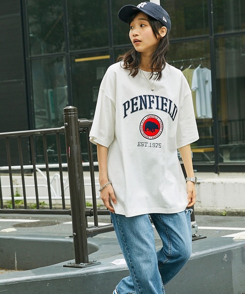 PENFIELD/ペンフィールド 別注 カレッジアーチロゴワッペン