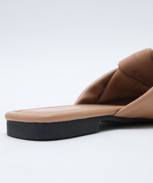 titivate（ティティベイト）の「編み込みフェイクレザーフラットサンダル（サンダル・レディース・ブラック/イエロー/アイボリー/モカ/グリーン系その他・LL/S/M/L）」の20枚目の写真