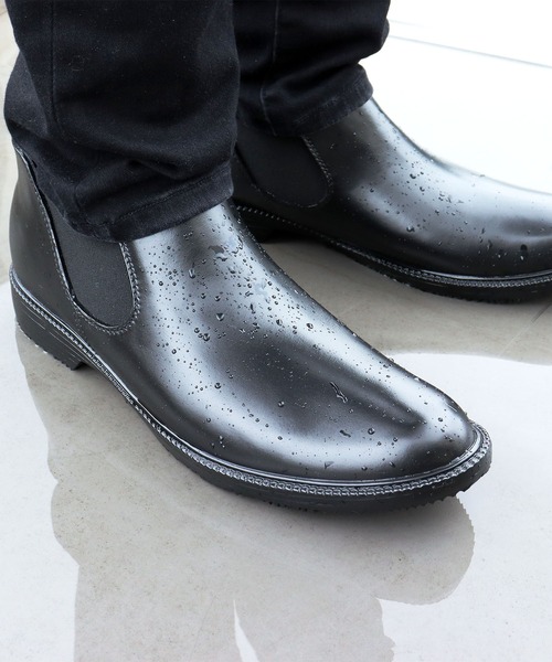 Dedes（デデス）の「Dedes /防水設計 サイドゴアレインブーツ(6324)（レインシューズ・メンズ・ブラック/ダークブラウン・LL/S/M/L）」の6枚目の写真