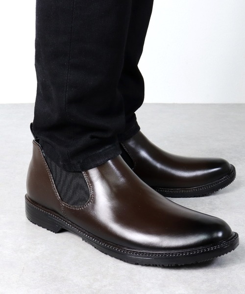 Dedes（デデス）の「Dedes /防水設計 サイドゴアレインブーツ(6324)（レインシューズ・メンズ・ブラック/ダークブラウン・LL/S/M/L）」の8枚目の写真