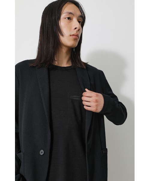 AZUL by moussy(アズールバイマウジー)の「ARCTIC FEEL MOSS STITCH JKT/アークティックフィールモスステッチJKT(その他アウター・メンズ・ライトグレー/ブラック・SMALL/MEDIUM/LARGE)」の4枚目の写真
