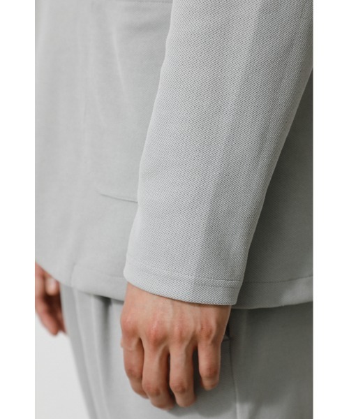 AZUL by moussy(アズールバイマウジー)の「ARCTIC FEEL MOSS STITCH JKT/アークティックフィールモスステッチJKT(その他アウター・メンズ・ライトグレー/ブラック・SMALL/MEDIUM/LARGE)」の20枚目の写真