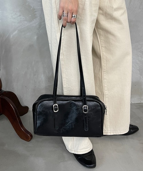 kutir（クティール）の「ボストンバッグ（ボストンバッグ・レディース・ブラック・FREE）」の5枚目の写真