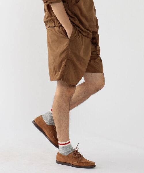 BEAMS PLUS(ビームスプラス)の「BEAMS PLUS / ナイロン リップストップ ミリタリー アスレチック ショーツ(その他パンツ・メンズ・ブラック/パープル/グリーン・SMALL/MEDIUM/LARGE/X-LARGE)」の10枚目の写真