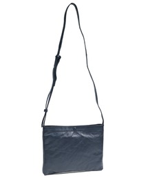 【GENDER2】シュリンクレザー 横型サコッシュ SKB-022GD6