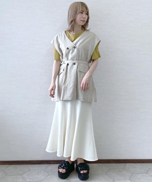Alley by w closet（アリーバイダブルクローゼット）の「【Alley】厚底ぷっくりサンダル（サンダル・レディース・ブラック/オフホワイト/グリーン系その他・L/M）」の21枚目の写真