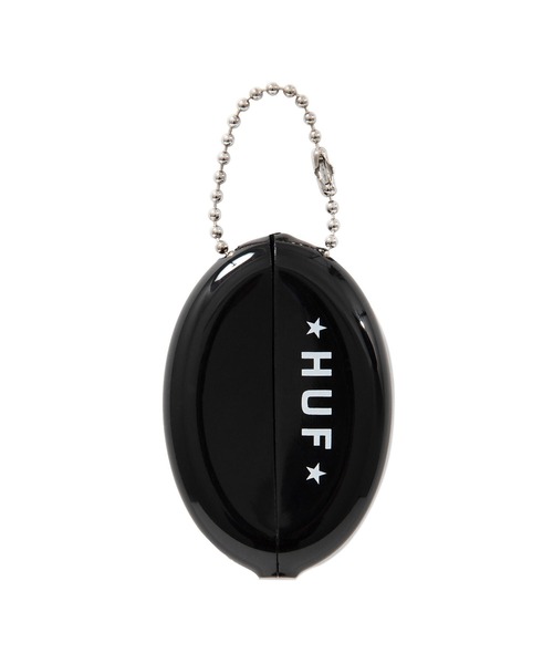 HUF キーチェーン　コインケース HUF（ハフ）の「HARD NOTE COIN CASE（キーホルダー）」 - WEAR