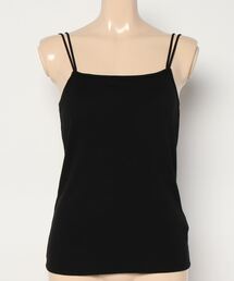 COLONY 2139 | テレコリブバッククロスキャミソール  /  カップ付きキャミソール(キャミソール)