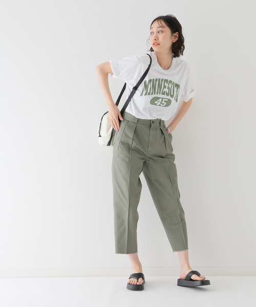 JOURNAL STANDARD relume（ジャーナルスタンダード　レリューム）の「ミリタリーツイル（その他パンツ・レディース・ベージュ/オリーブ・38/36）」の20枚目の写真