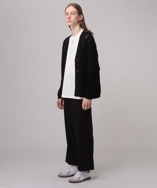 GERMAN TRAINER（ジャーマントレーナー）の「◆GERMAN TRAINER 別注レザースニーカー（スニーカー・メンズ・ホワイト/ブラック・50/70/60）」の8枚目の写真