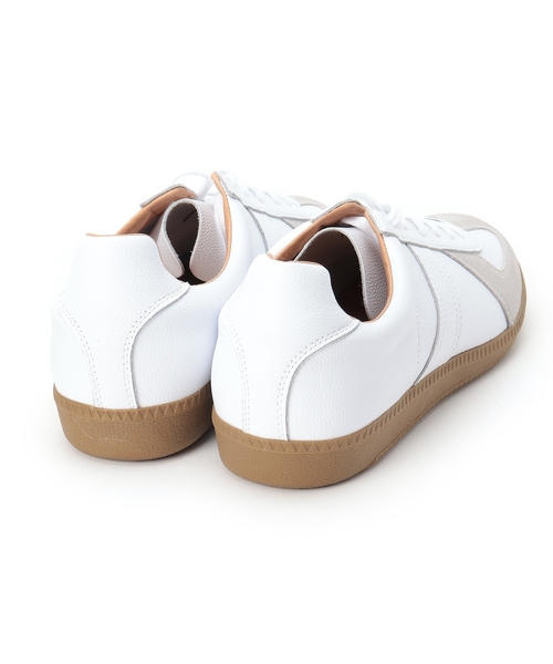 GERMAN TRAINER（ジャーマントレーナー）の「◆GERMAN TRAINER 別注レザースニーカー（スニーカー・メンズ・ホワイト/ブラック・50/70/60）」の13枚目の写真