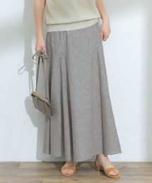 F by ROSSO シャンブレードットマーメイドスカート