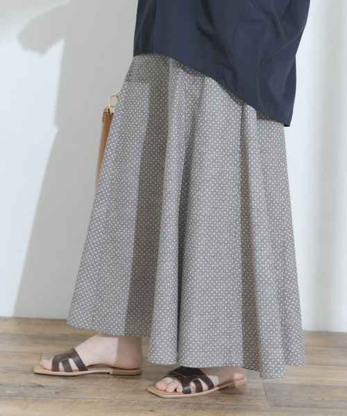 F by ROSSO（エフバイロッソ）の「F by ROSSO　シャンブレードットマーメイドスカート（スカート・レディース・ベージュ/ブラック・36/38）」の17枚目の写真