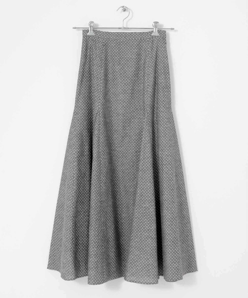 F by ROSSO（エフバイロッソ）の「F by ROSSO　シャンブレードットマーメイドスカート（スカート・レディース・ベージュ/ブラック・36/38）」の22枚目の写真