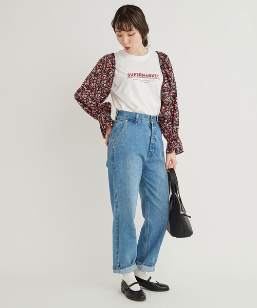 I am I in fact...（アイアムアイインファクト）の「●little dinosaur frill bolero（カーディガン/ボレロ・レディース・パープル/レッド・FREE）」の12枚目の写真