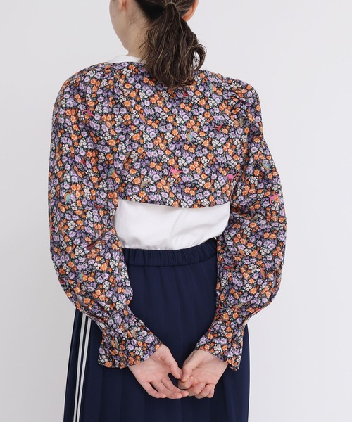 I am I in fact...（アイアムアイインファクト）の「●little dinosaur frill bolero（カーディガン/ボレロ・レディース・パープル/レッド・FREE）」の17枚目の写真