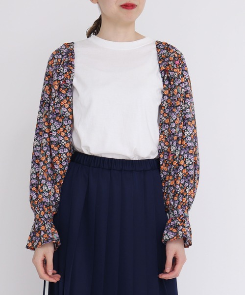 I am I in fact...（アイアムアイインファクト）の「●little dinosaur frill bolero（カーディガン/ボレロ・レディース・パープル/レッド・FREE）」の14枚目の写真