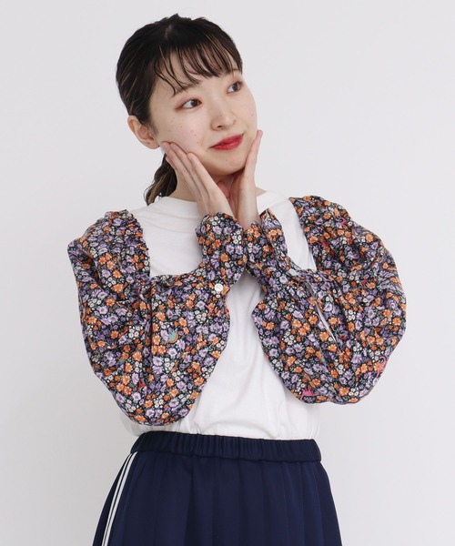 I am I in fact...（アイアムアイインファクト）の「●little dinosaur frill bolero（カーディガン/ボレロ・レディース・パープル/レッド・FREE）」の19枚目の写真