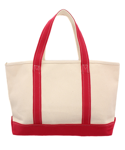 CIAOPANIC（チャオパニック）の「【Ciaopanic】バイカラーBIGトート（トートバッグ・レディース・レッド/ネイビー・FREE）」の5枚目の写真