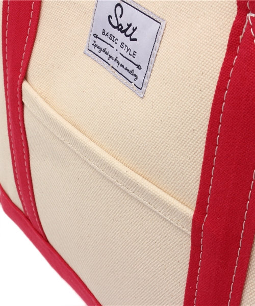 CIAOPANIC（チャオパニック）の「【Ciaopanic】バイカラーBIGトート（トートバッグ・レディース・レッド/ネイビー・FREE）」の8枚目の写真