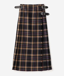 O'NEIL of DUBLIN | O'NEIL OF DUBLIN | ウーステッドウール ロングキルトスカート WOMEN(スカート)