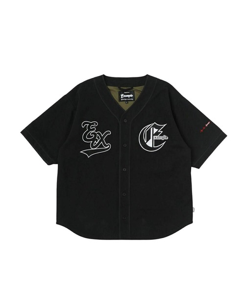 【未使用新品】Example ベースボールユニPEACE BE WITH YOU EXAMPLE（エグザンプル）の「EXAMPLE PEACE BASEBALL S/S SHIRTS