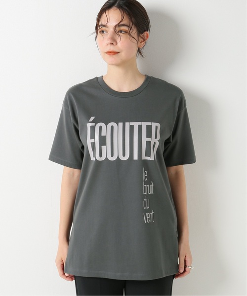 ECOUTER ロゴTシャツ（Tシャツ/カットソー）｜IENA（イエナ）の