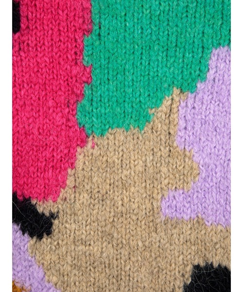 BOBO CHOSES（ボボショーズ）の「Color Stains intarsia jumper（ニット/セーター・キッズ・マルチ・6-7YEAR/8YEAR/4-5YEAR）」の8枚目の写真