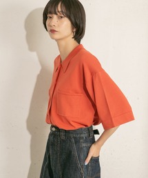 KBF | ルーズシルエットニットシャツ(ニット/セーター)