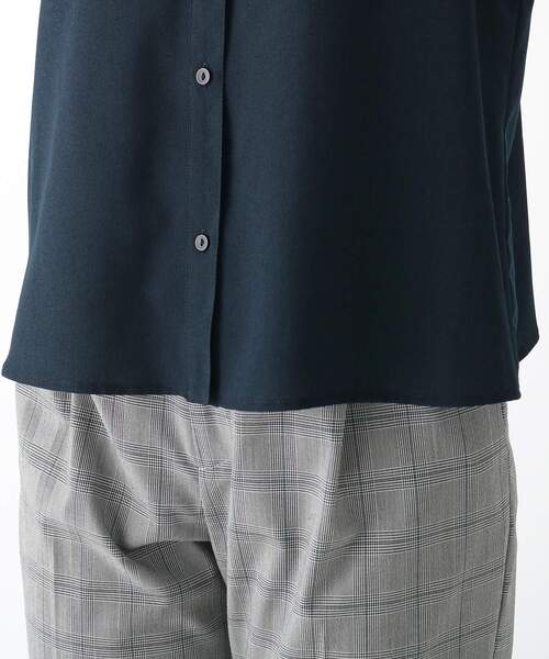 index（インデックス）の「◆ドットアソート チョウタイブラウス【WEB限定カラー・サイズ】（シャツ/ブラウス・レディース・ホワイト系3/グリーン/ネイビー/ホワイト系9・38/42/40/36）」の10枚目の写真