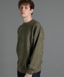 LANVIN en Bleu | フェイクスウェード プルオーバーカットソー(スウェット)