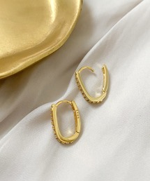 THEATER（シアター）の「THEATER シアター  ハーフエタニティクリッカーピアス（ピアス（両耳用））」