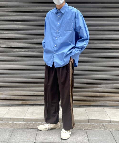 CPCM（シーピーシーエム）の「センタープレスラインパンツ（スラックス・メンズ・ブラック/ブラウン/グリーン・MEDIUM/LARGE）」の5枚目の写真