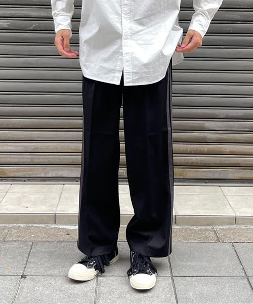 CPCM（シーピーシーエム）の「センタープレスラインパンツ（スラックス・メンズ・ブラック/ブラウン/グリーン・MEDIUM/LARGE）」の22枚目の写真