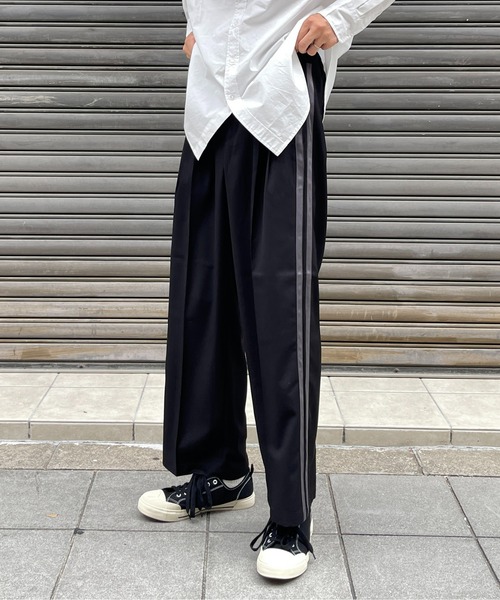 CPCM（シーピーシーエム）の「センタープレスラインパンツ（スラックス・メンズ・ブラック/ブラウン/グリーン・MEDIUM/LARGE）」の19枚目の写真