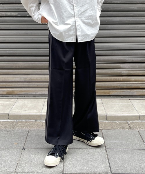 CPCM（シーピーシーエム）の「センタープレスラインパンツ（スラックス・メンズ・ブラック/ブラウン/グリーン・MEDIUM/LARGE）」の8枚目の写真