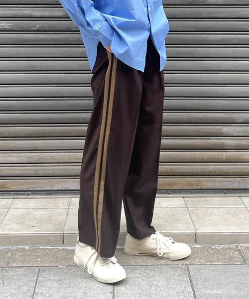 CPCM（シーピーシーエム）の「センタープレスラインパンツ（スラックス・メンズ・ブラック/ブラウン/グリーン・MEDIUM/LARGE）」の7枚目の写真