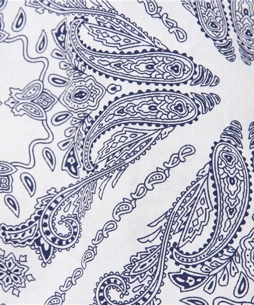 417 EDIFICE(フォーワンセブンエディフィス)の「◇ビッグペイズリー レギュラーカラーシャツ(シャツ/ブラウス・メンズ・ネイビー/ホワイト・SMALL/MEDIUM/LARGE)」の11枚目の写真
