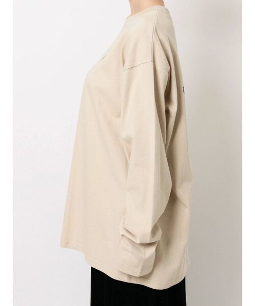 merry jenny（メリージェニー）の「molmotto long Tee（Tシャツ/カットソー・レディース・オフホワイト/ベージュ・FREE）」の14枚目の写真