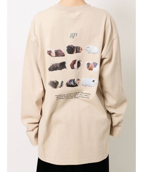 merry jenny（メリージェニー）の「molmotto long Tee（Tシャツ/カットソー・レディース・オフホワイト/ベージュ・FREE）」の15枚目の写真