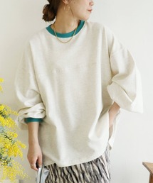 reca | ビッグシルエットバイカラーリブスウェット(スウェット)