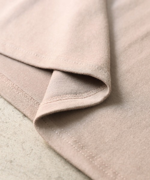 reca（レカ）の「ビッグシルエットバイカラーリブスウェット（スウェット・レディース・ブラック/オートミール/グレイッシュベージュ/ダークグリーン/ミント/ベージュ系その他/ベージュ系その他2/ブラック系その他/グレー・FREE）」の12枚目の写真