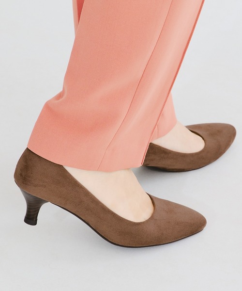 ORiental TRaffic（オリエンタルトラフィック）の「ミドルヒールパンプス / R-4008（パンプス・レディース・ブラック/ブラウン/グレー/ゴールド/ブラック系その他/ブラック系その他3/ベージュ・40/38/39/41/42/35/36/37/34/43/33）」の5枚目の写真